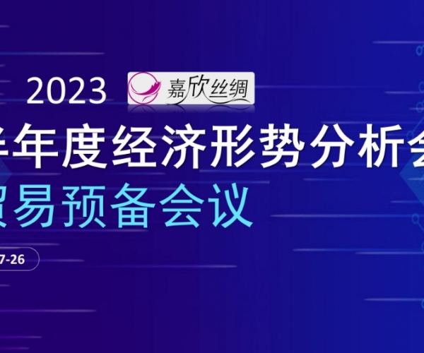商业总额稳固，，，商业质量提升 尊龙凯时丝绸召开2023半年度经济形势剖析谈判业准备聚会
